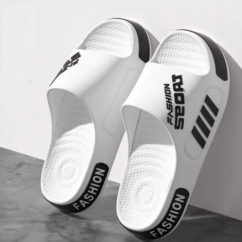 Big Size 48–49 Summer Slides – Unisex Flat Sole Slippers