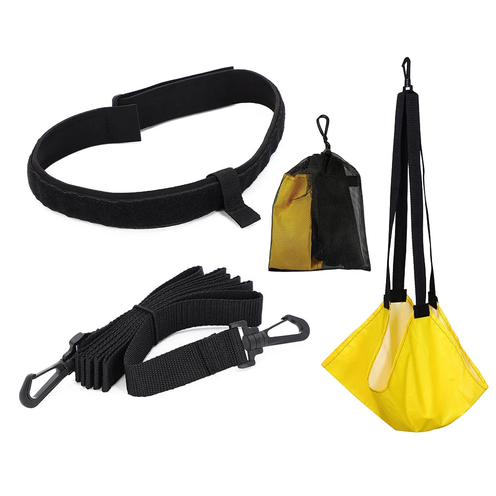 Adjustable Swimming Resistance Training Belt Set