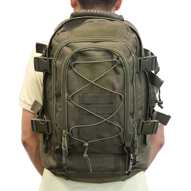 65L Tactical Hiking Backpack – Military Outdoor Rucksack