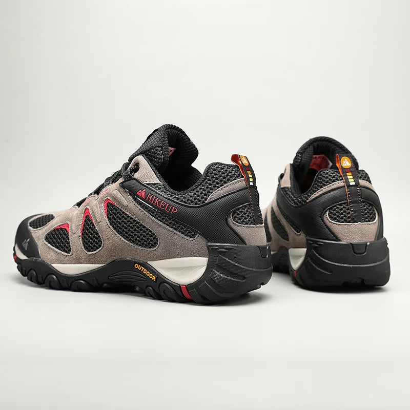 HIKEUP Men’s Non-Slip Breathable Hiking Shoes