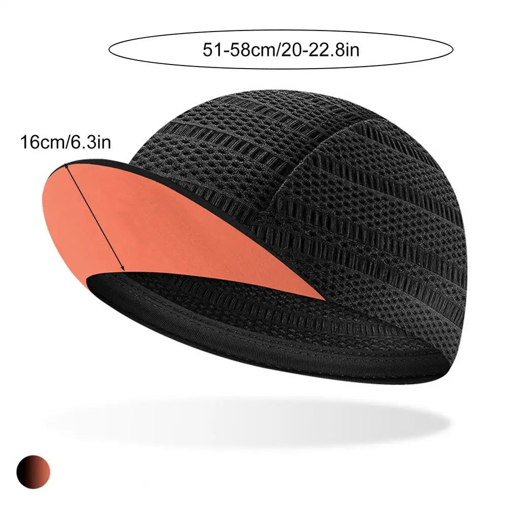 Cooling Cycling Helmet Liner Hat with Visor