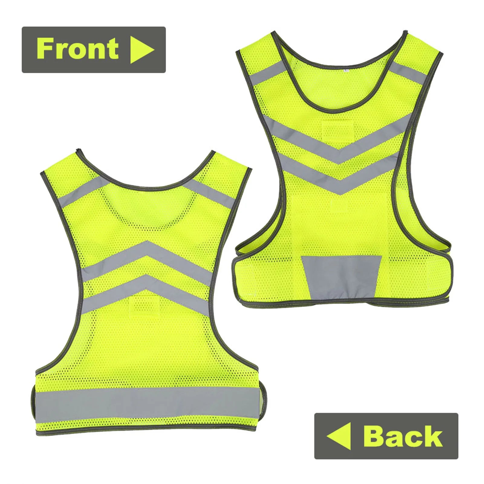 Ultralight Reflective Safety Vest for Night Running