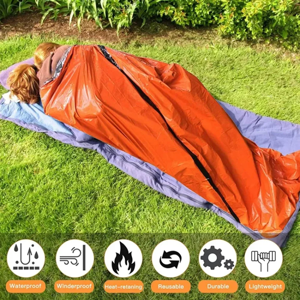 2PCS Emergency Thermal Sleeping Bags