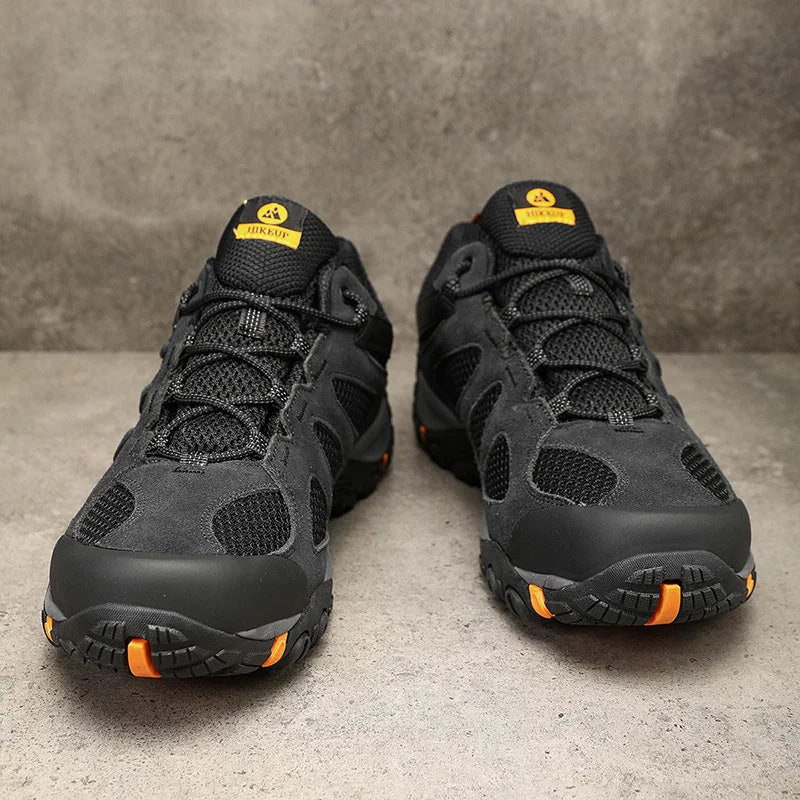 HIKEUP Men’s Non-Slip Breathable Hiking Shoes
