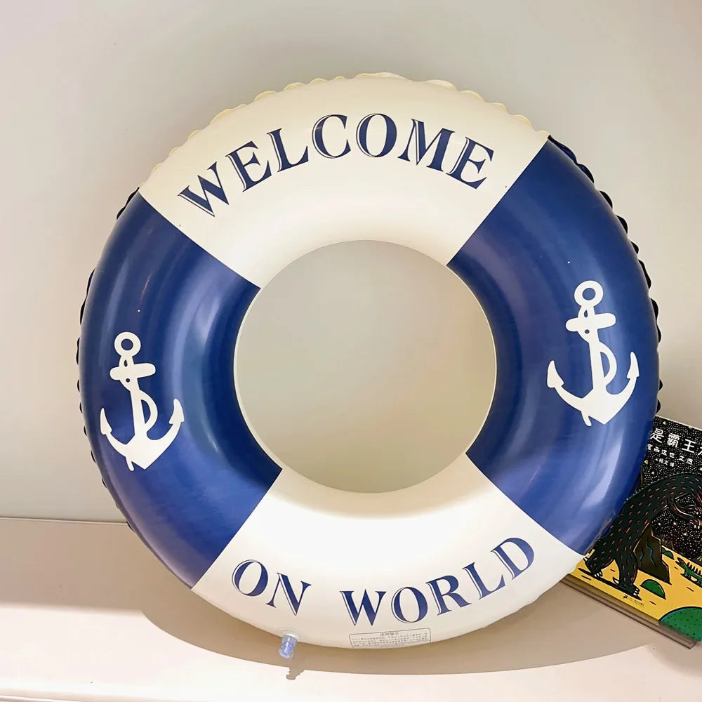 Rooxin Inflatable Swim Ring for Adults & Kids