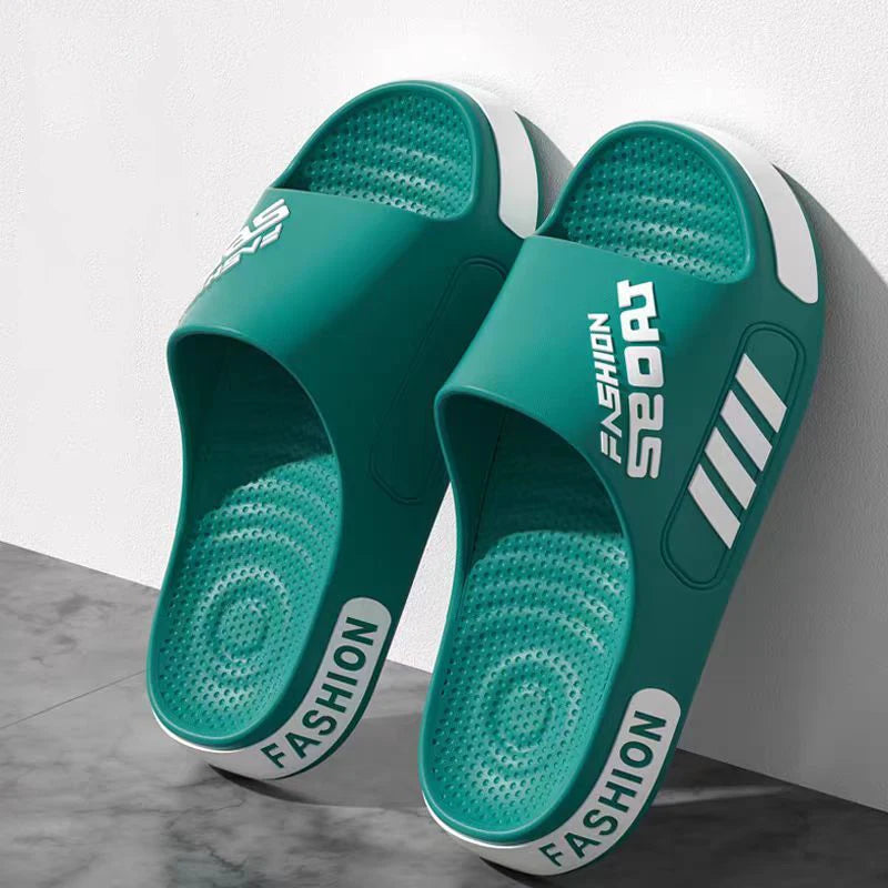 Big Size 48–49 Summer Slides – Unisex Flat Sole Slippers