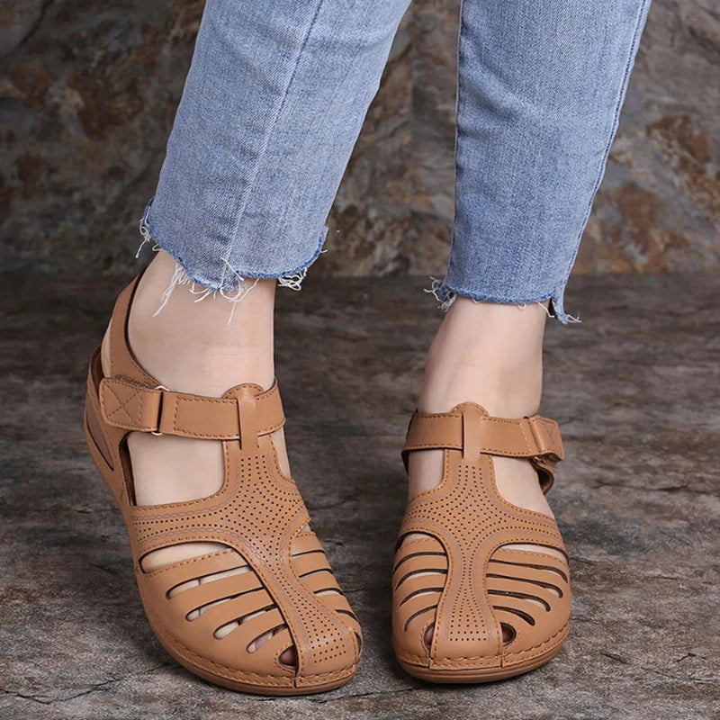 Women’s Summer Wedge Sandals – Non-Slip & Soft Footwear