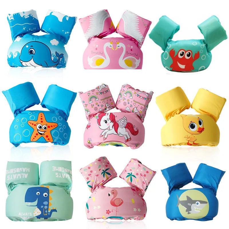 Kids' Arm Float & Swim Vest Combo