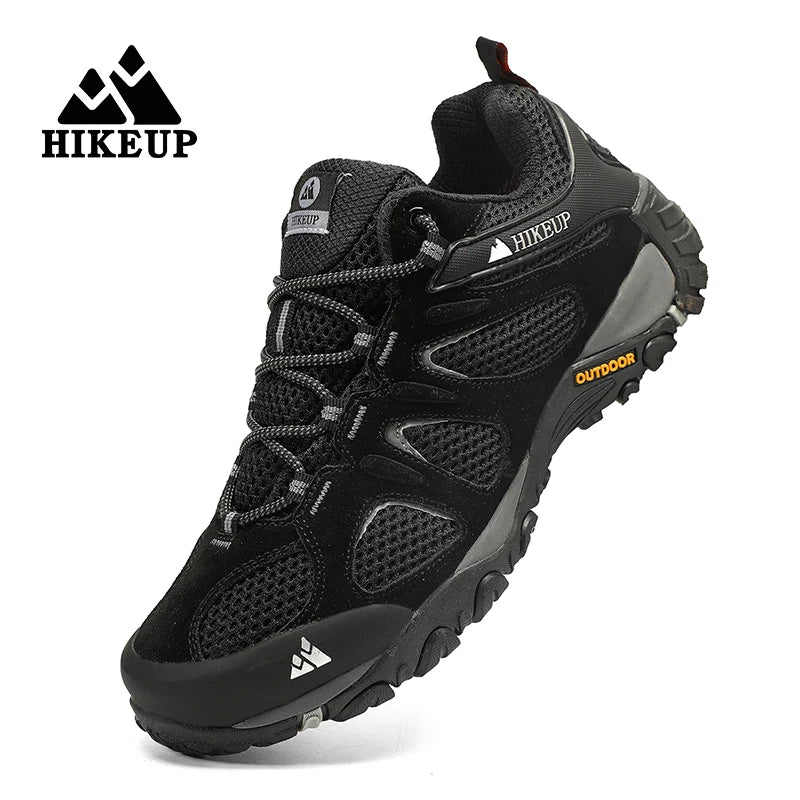 HIKEUP Men’s Non-Slip Breathable Hiking Shoes