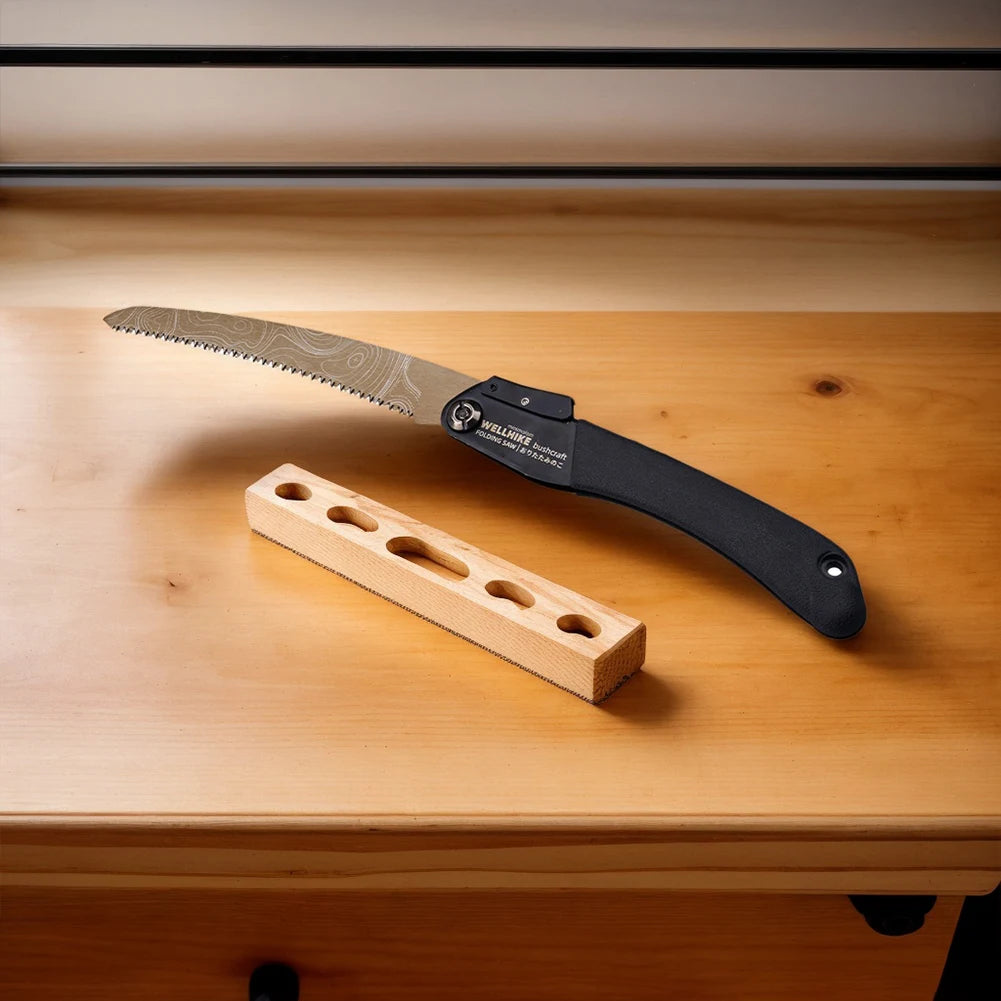 Mini Folding Hand Saw with SK5 Blade for Camping