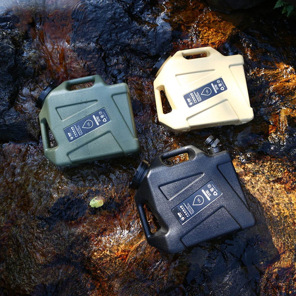 10/12L Portable Camping Water Container with Faucet