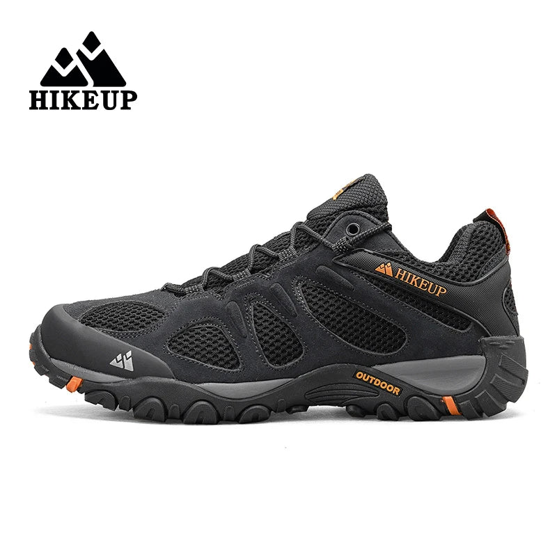 HIKEUP Men’s Non-Slip Breathable Hiking Shoes