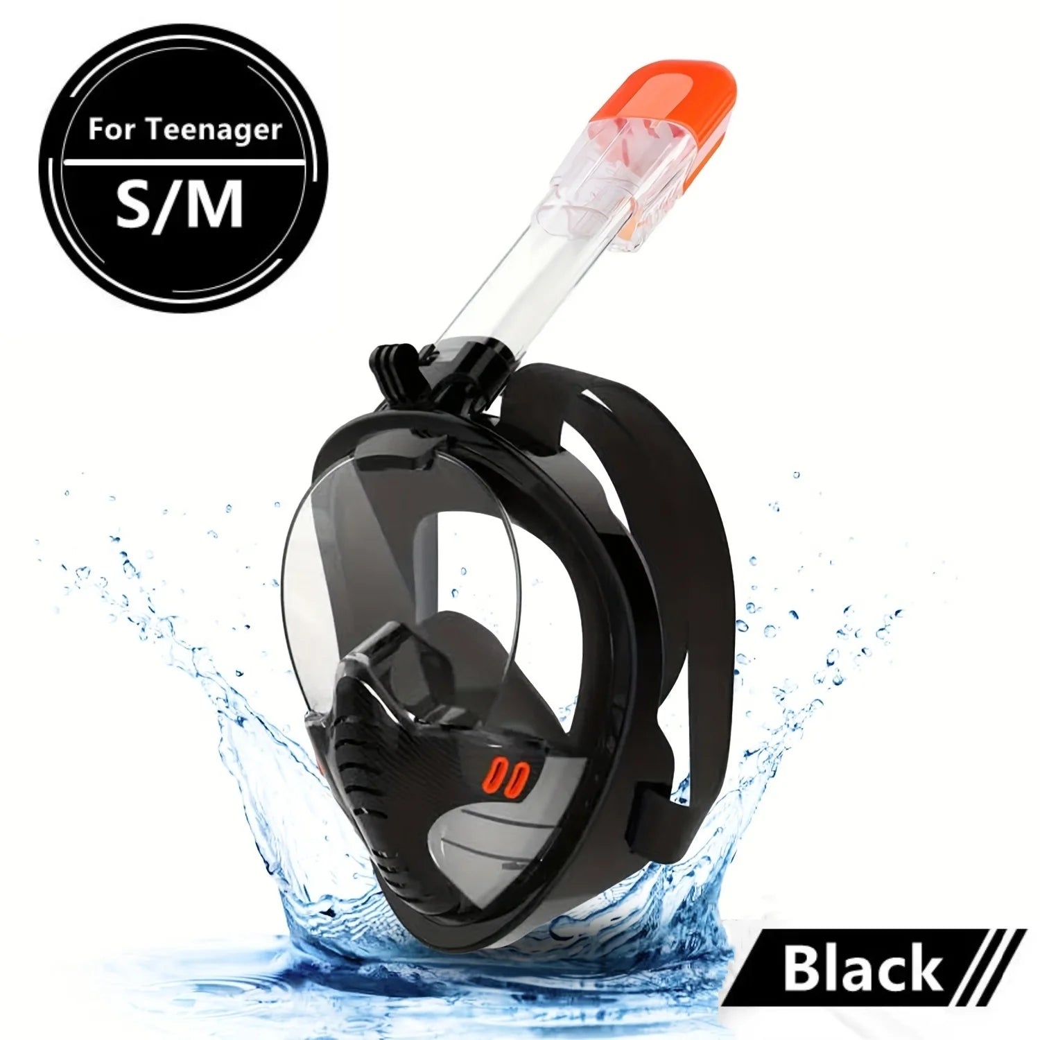 Full Face Anti-Fog Snorkeling Mask for Adults & Kids