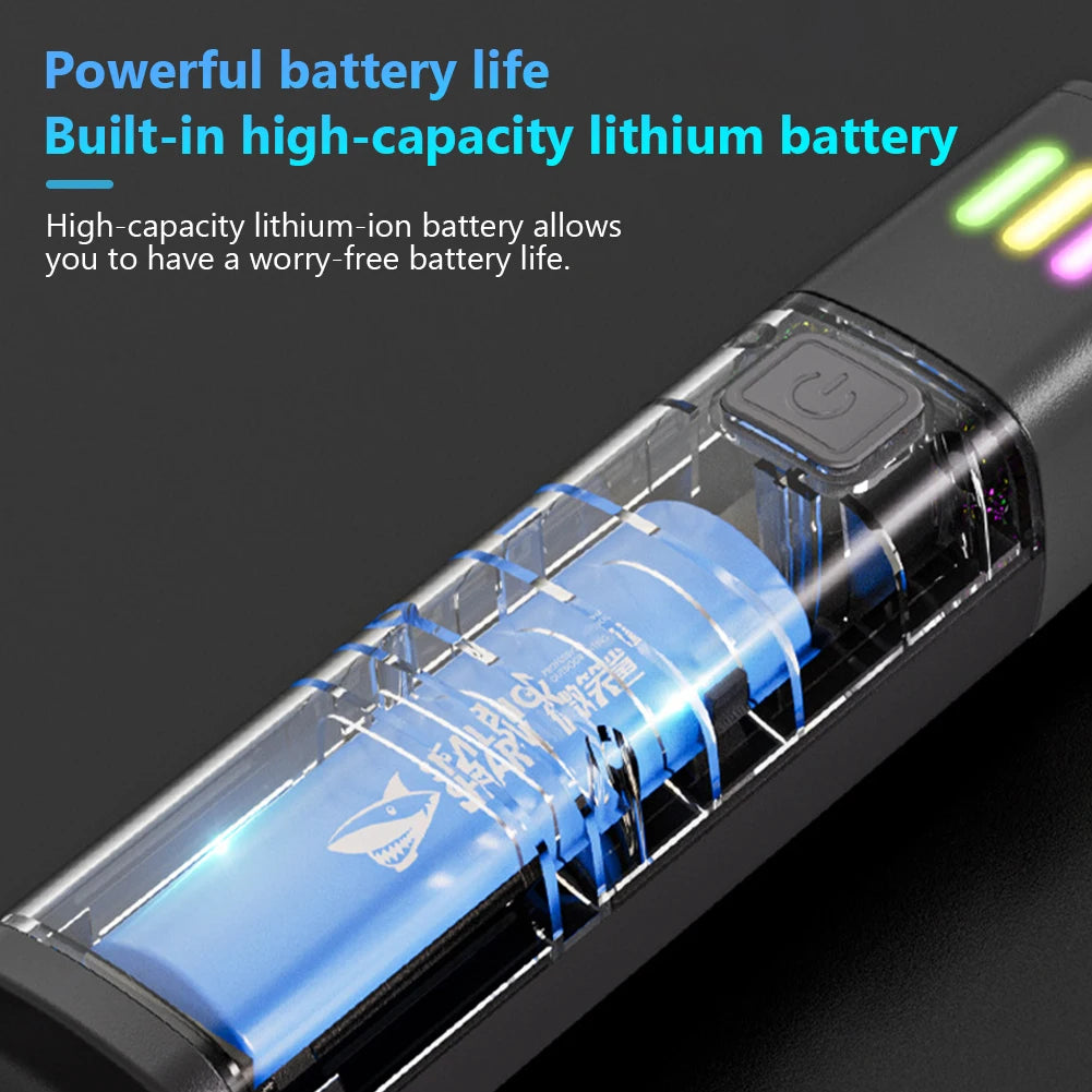 XPE+COB LED Zoomable Flashlight with Side Floodlight