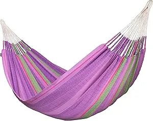 Flora Chocolate King-Size Organic Cotton Hammock