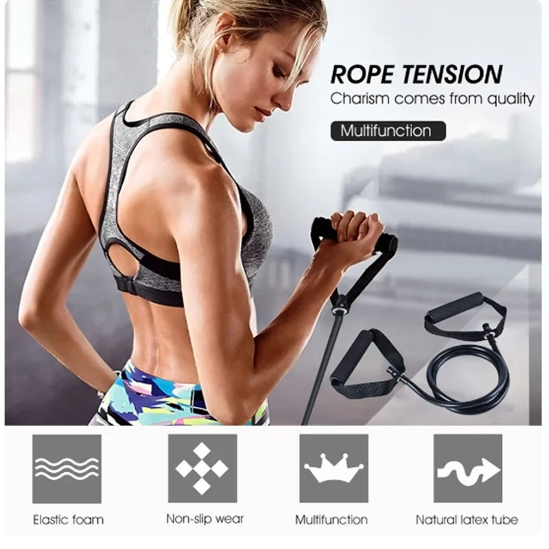 Resistance Bands with Handles – Strength Training Set