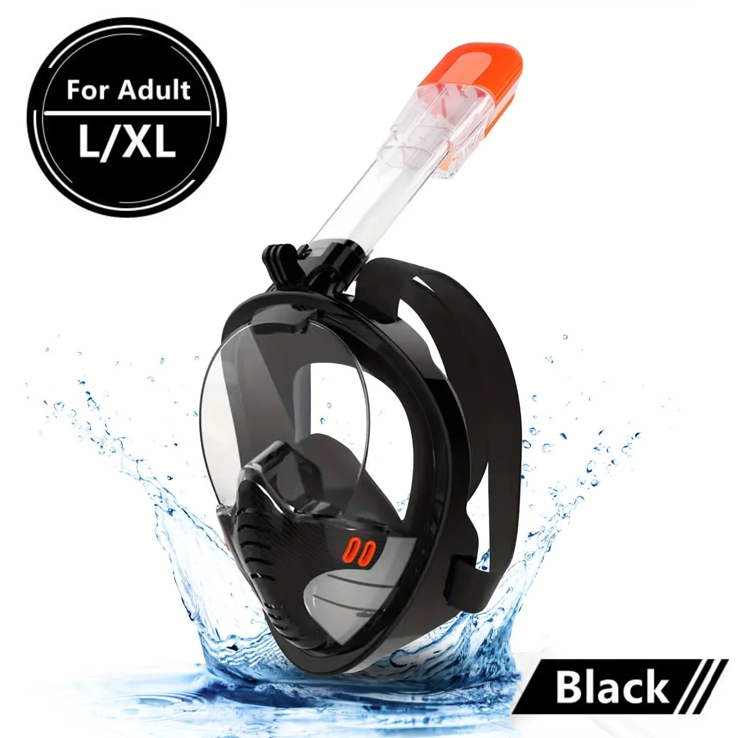 Full Face Anti-Fog Snorkeling Mask for Adults & Kids