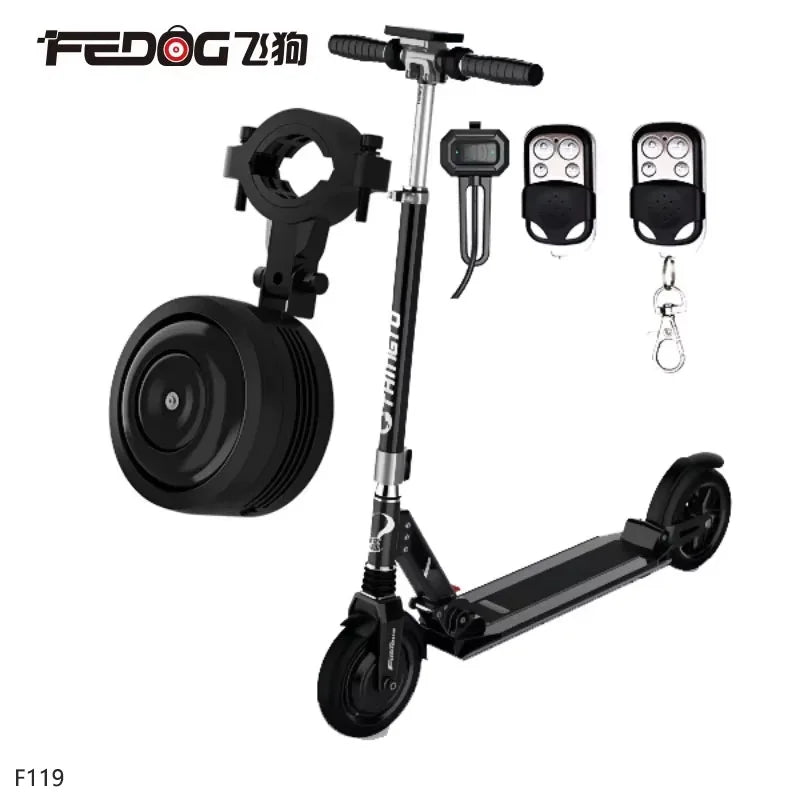 FEDOG Electric Bike Horn & Anti-Theft Alarm