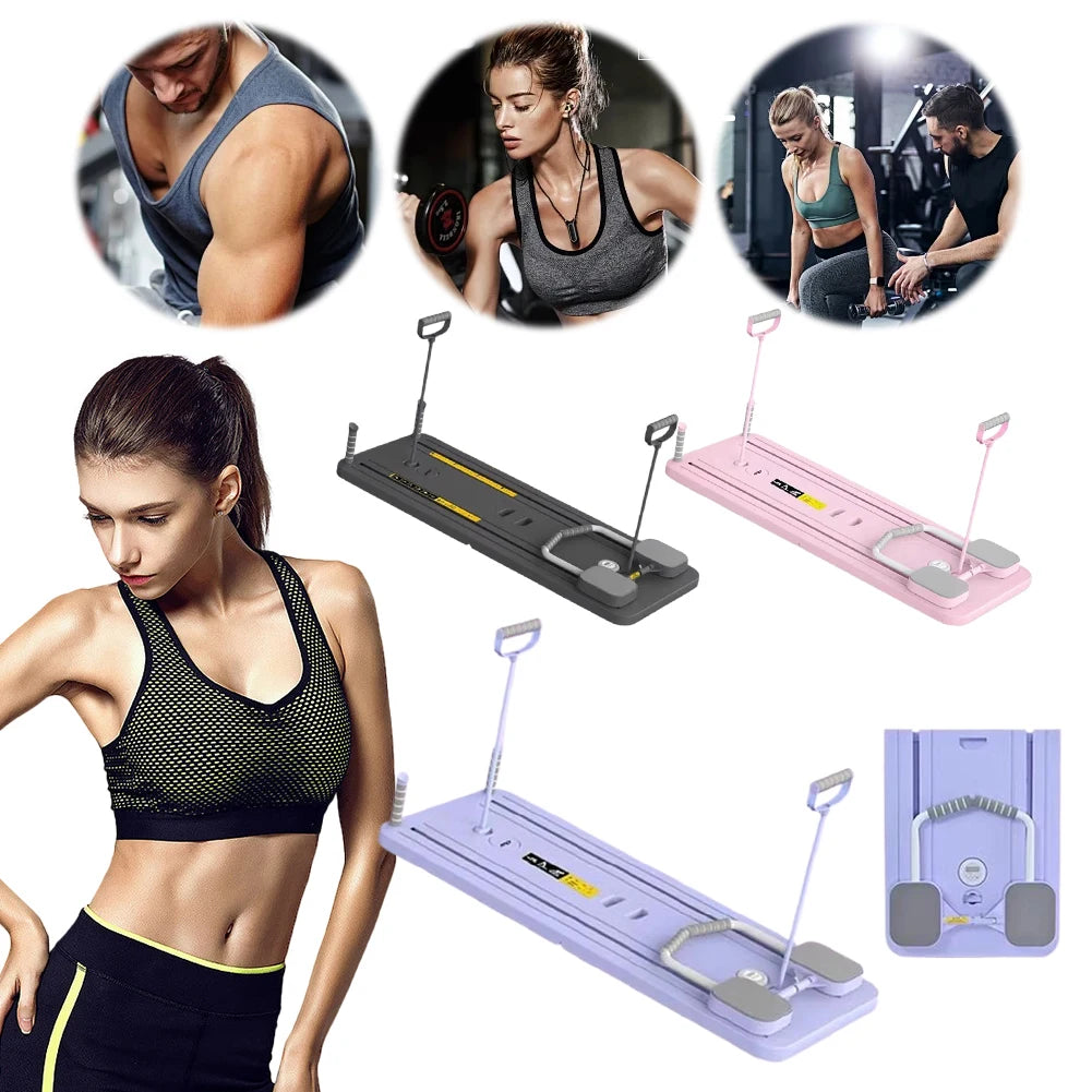 Multifunctional Non-Slip Abdominal Fitness Board with Timer