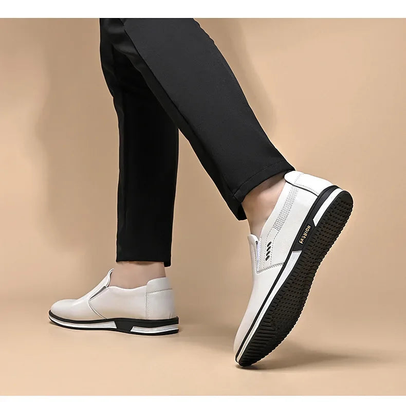 2024 Men’s Leather Loafers – Designer Driving Moccasins