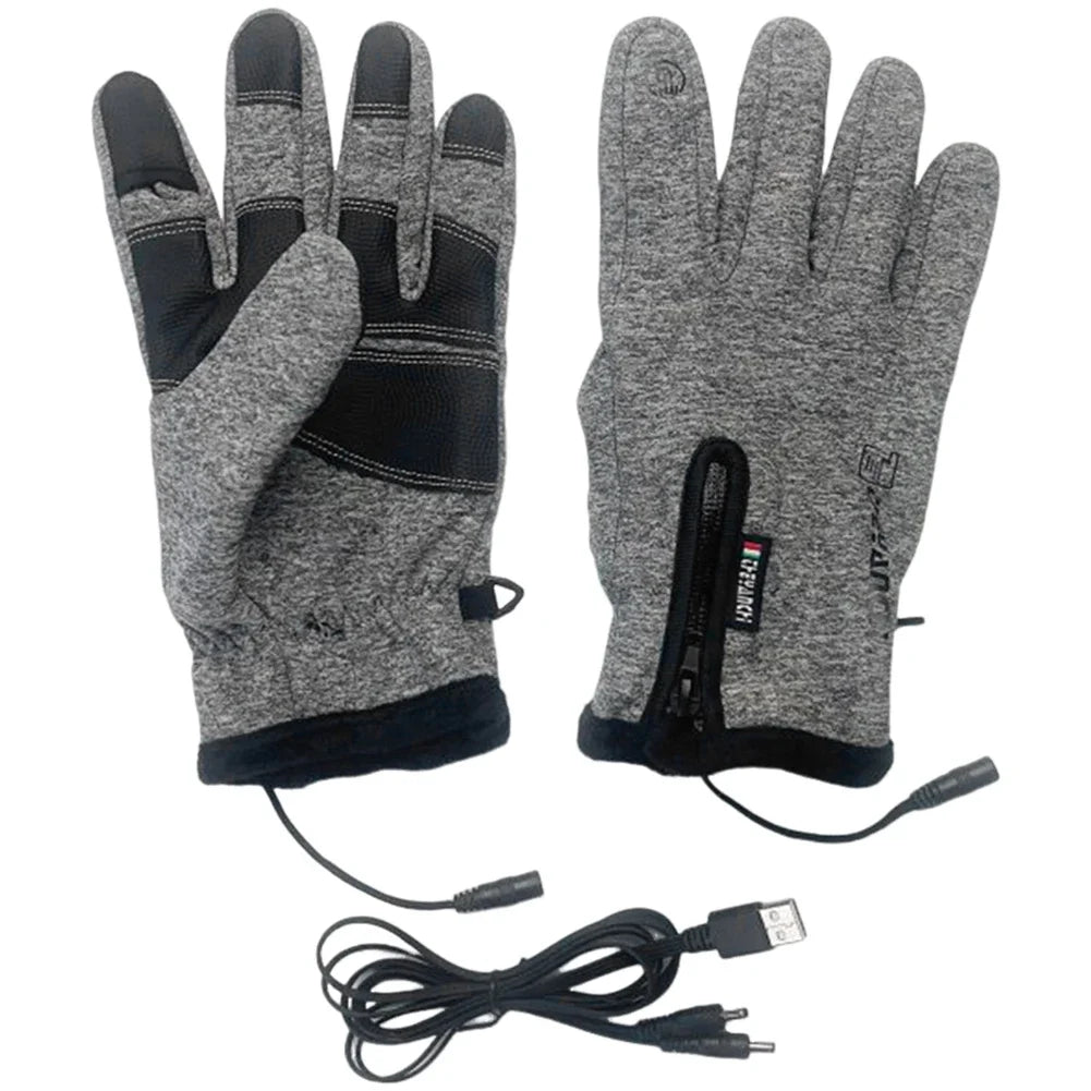 USB Heated Gloves – Thermal Touchscreen Ski Gloves