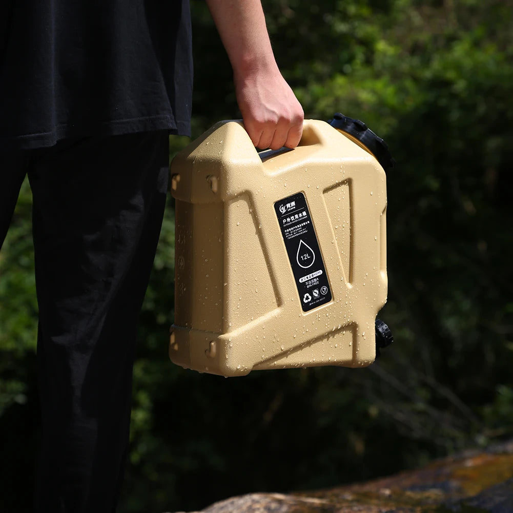 10/12L Portable Camping Water Container with Faucet