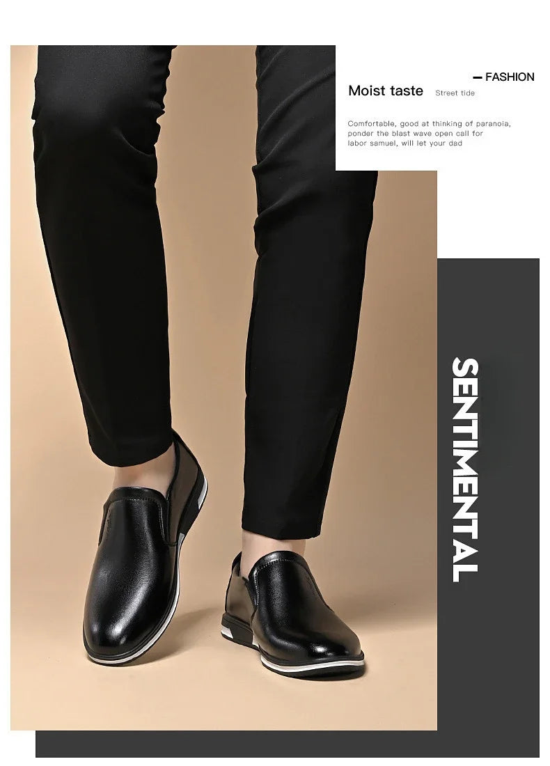2024 Men’s Leather Loafers – Designer Driving Moccasins
