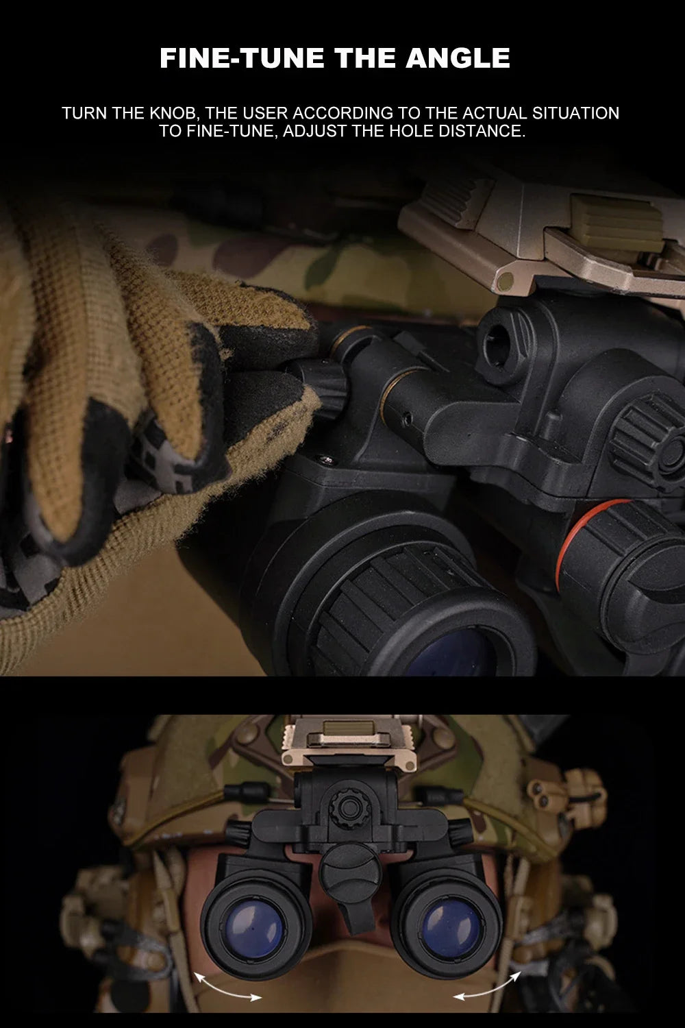 AN/PVS-31 Dummy Night Vision Goggles – Airsoft & Cosplay Model