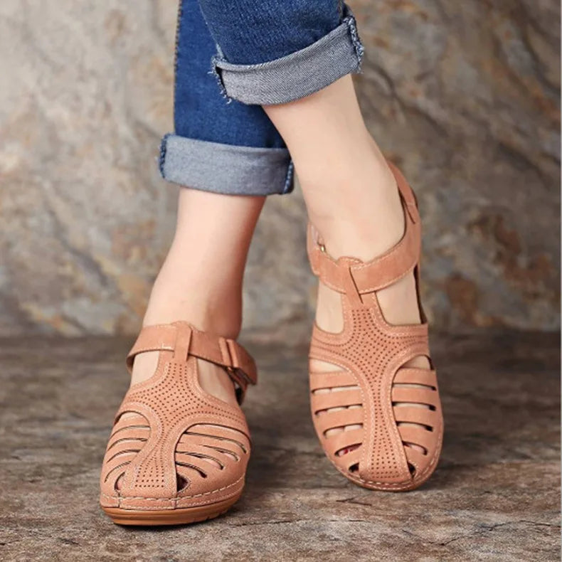 Women’s Summer Wedge Sandals – Non-Slip & Soft Footwear