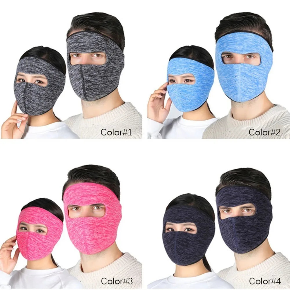 Thermal Fleece Balaclava Ski Mask – Windproof Full Face Cover
