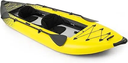 12.5 Ft Inflatable Tandem Kayak – 2-Person with Drop-Stitch Floor