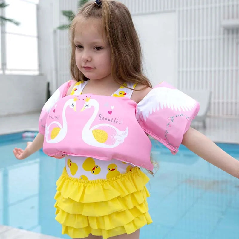 Kids' Arm Float & Swim Vest Combo