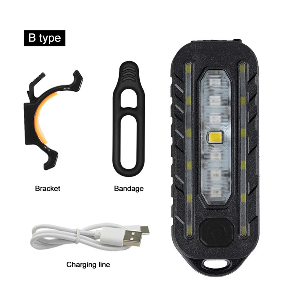 Rechargeable Mini Bike Signal Light