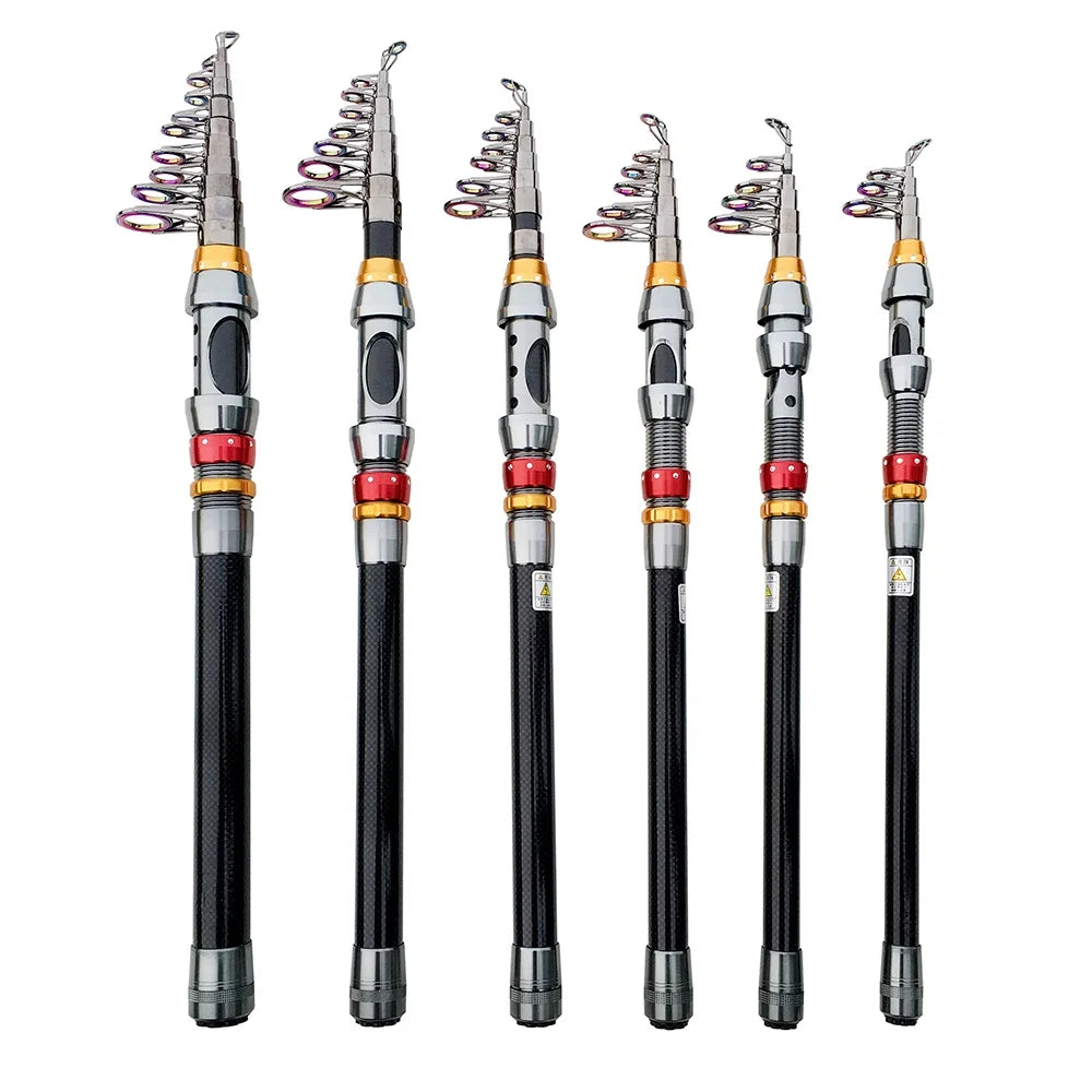 Carbon Fiber Telescopic Fishing Rod & Reel Combo (1.8-3.6m)