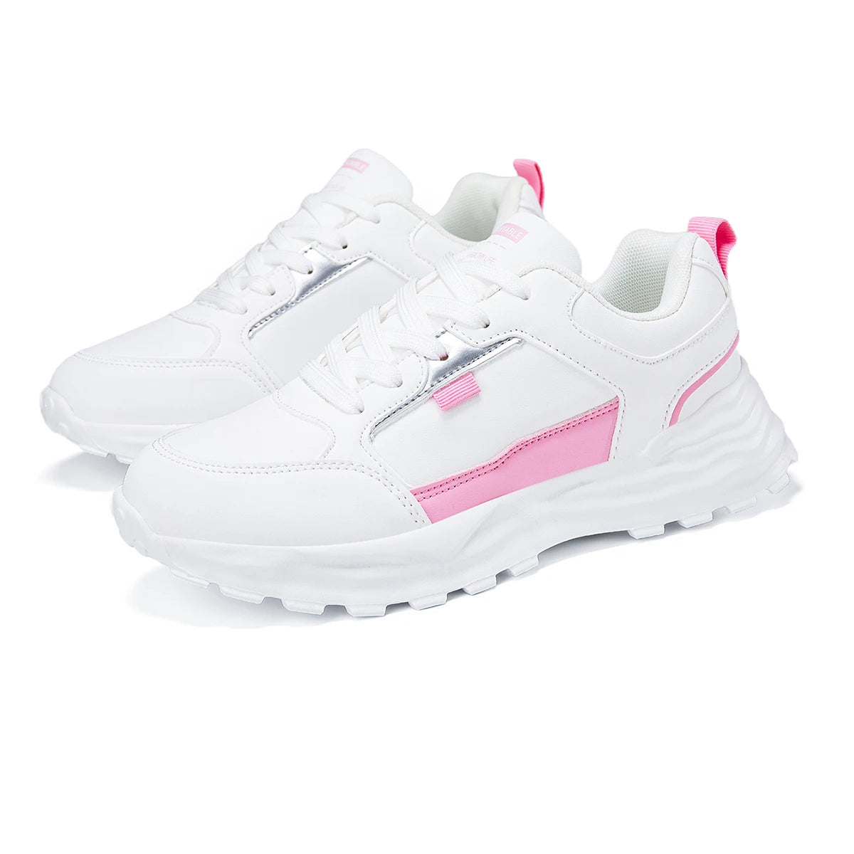 Women’s Lace-Up Sneakers – Breathable Running & Walking Shoes
