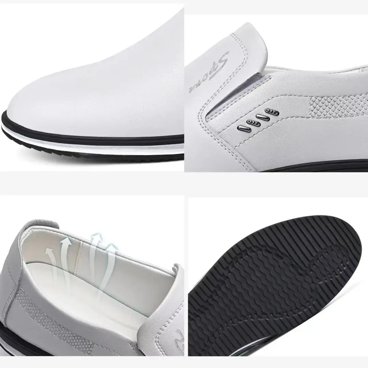 2024 Men’s Leather Loafers – Designer Driving Moccasins