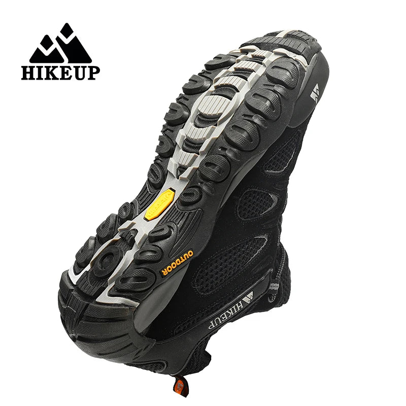 HIKEUP Men’s Non-Slip Breathable Hiking Shoes