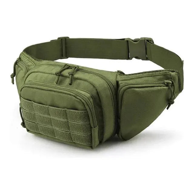 Tactical Nylon Waist Pack – Outdoor Hiking Phone Pouch