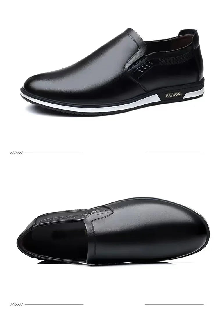 2024 Men’s Leather Loafers – Designer Driving Moccasins