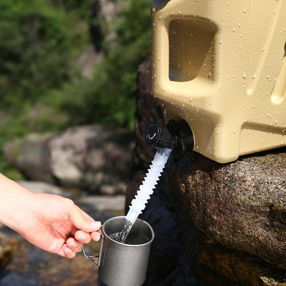 10/12L Portable Camping Water Container with Faucet