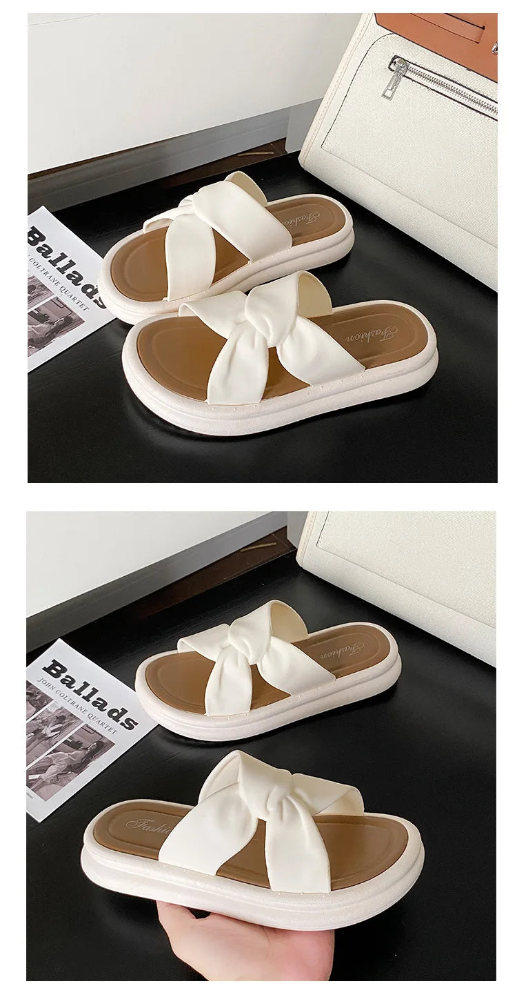Women’s Pearl Summer Slippers – Anti-Slip Beach & Home Wear