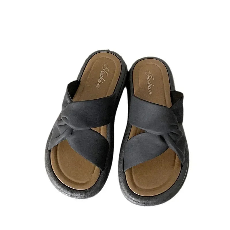 Women’s Pearl Summer Slippers – Anti-Slip Beach & Home Wear