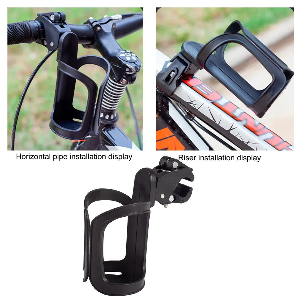 Multifunctional Bike & Stroller Water Bottle Holder – Handlebar Mount