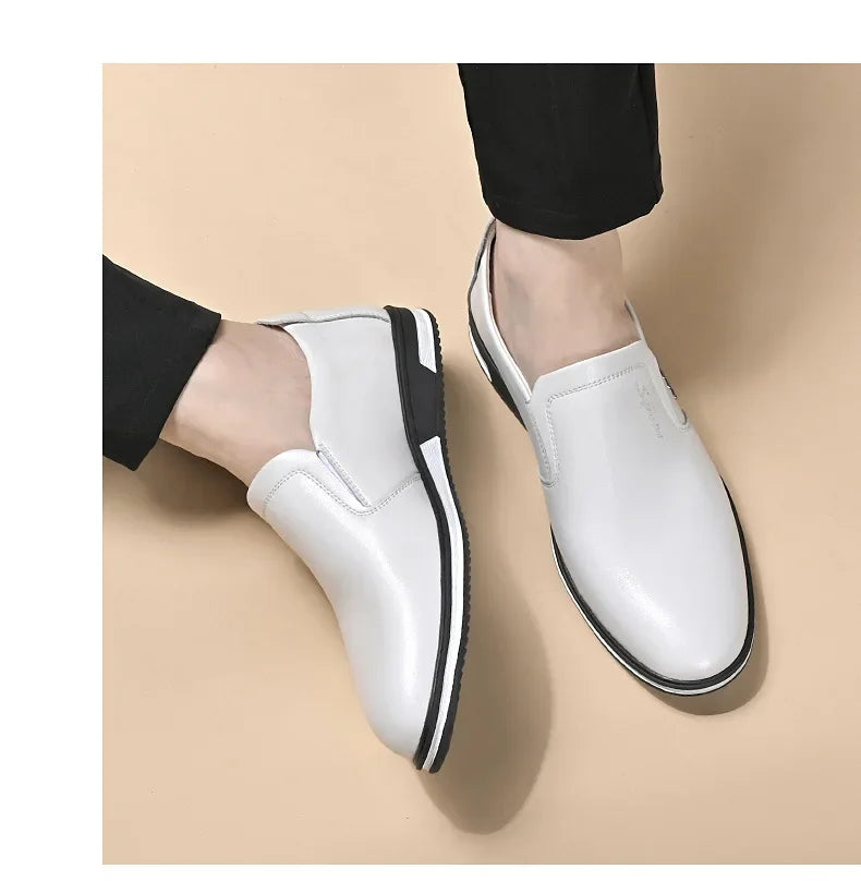 2024 Men’s Leather Loafers – Designer Driving Moccasins