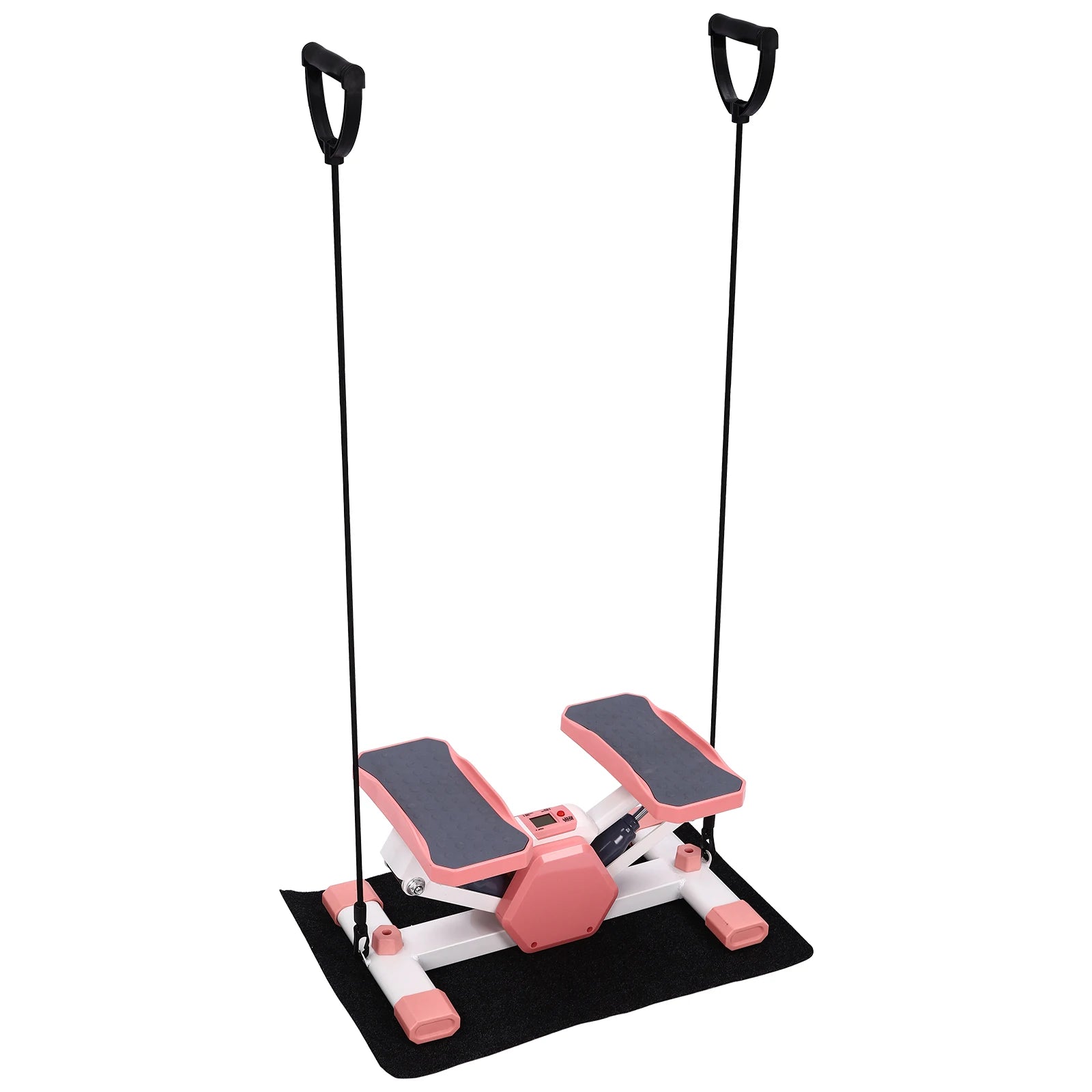 Multi-Functional Mini Stepper with Resistance Bands