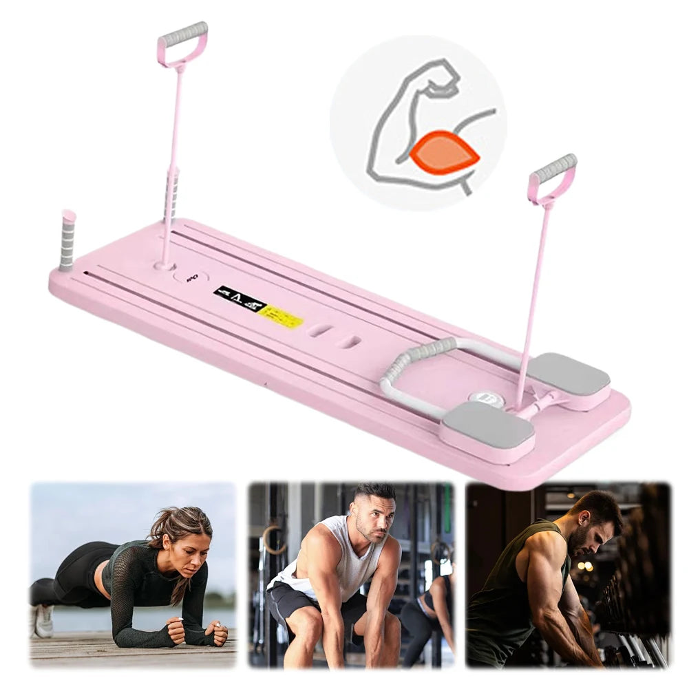 Multifunctional Non-Slip Abdominal Fitness Board with Timer