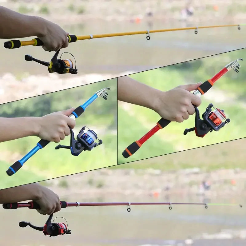 Telescopic Fishing Rod & Reel Full Kit
