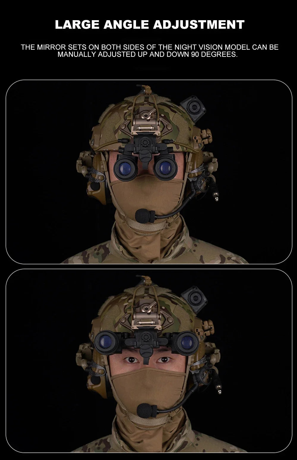 AN/PVS-31 Dummy Night Vision Goggles – Airsoft & Cosplay Model