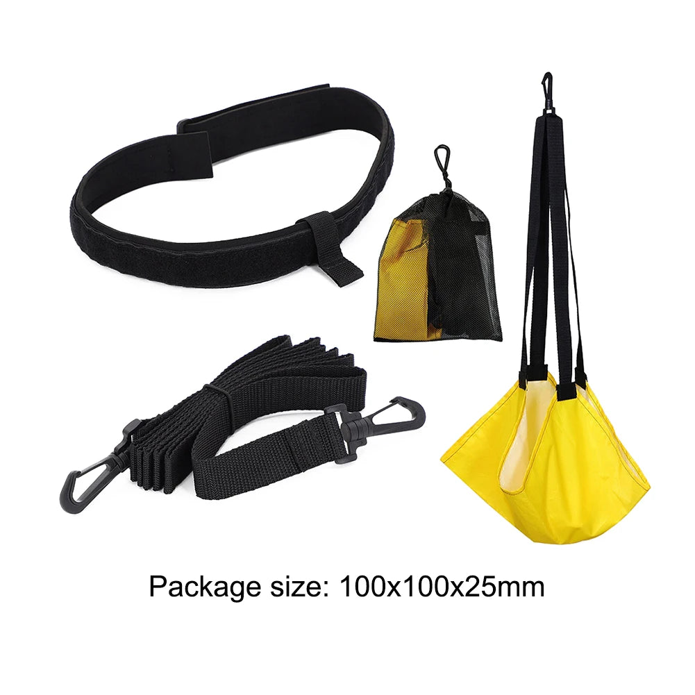 Adjustable Swimming Resistance Training Belt Set