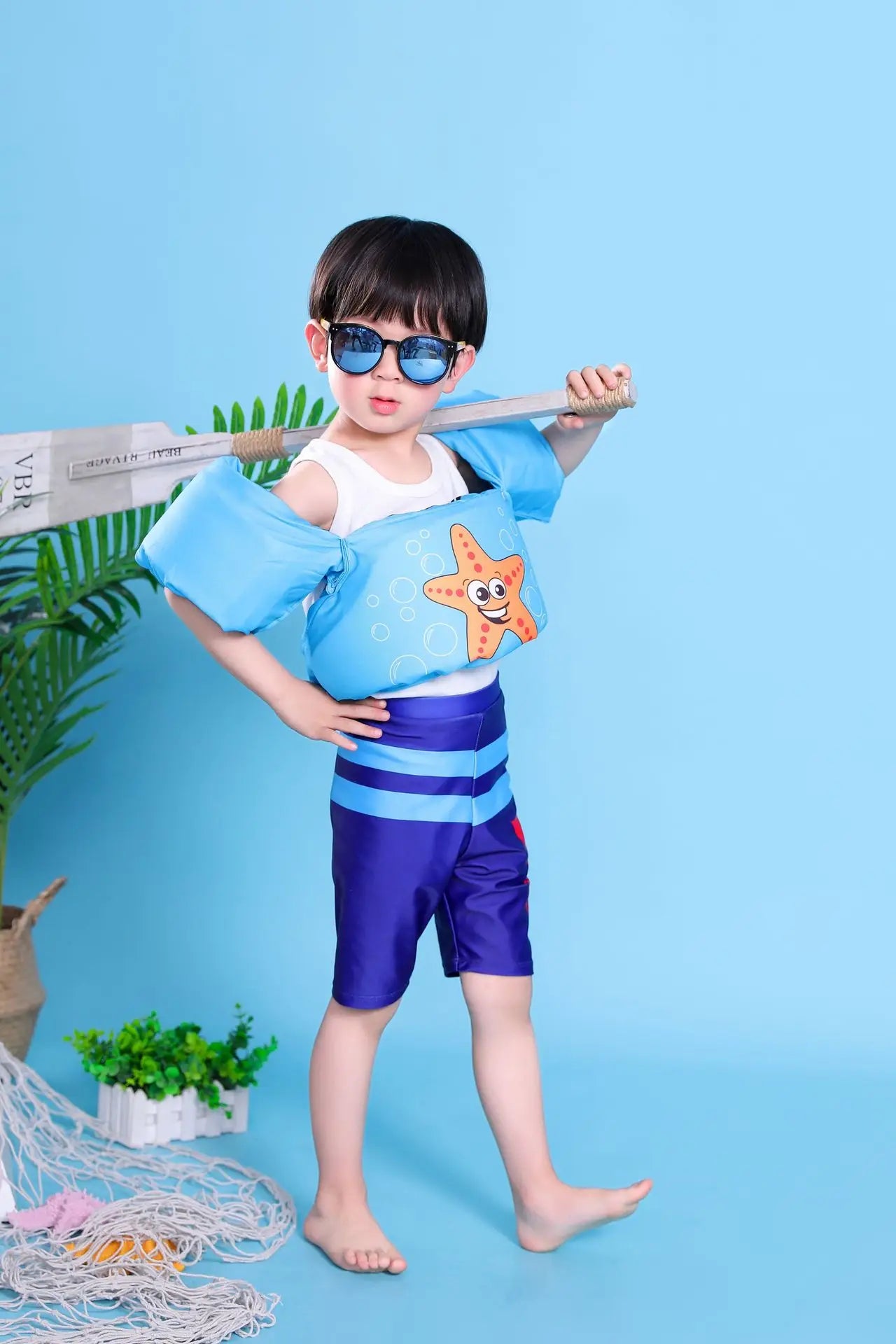 Kids' Arm Float & Swim Vest Combo